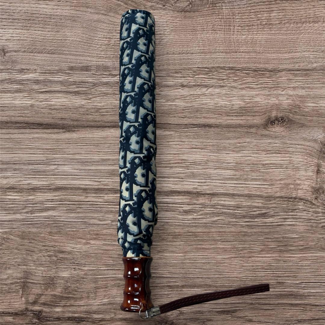 Christian Dior 折りたたみ傘 トロッター柄 雨傘