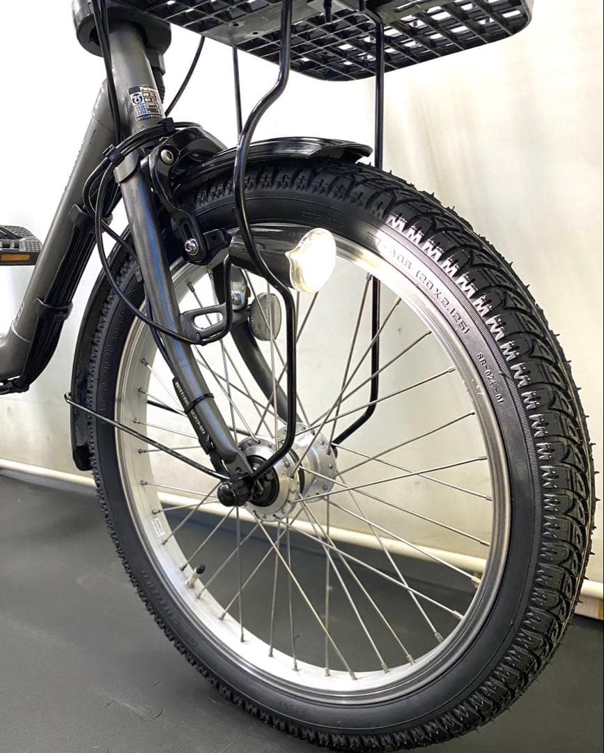 1年保証 送料無料　パナソニック　ギュット　20インチ 人気　電動アシスト自転車