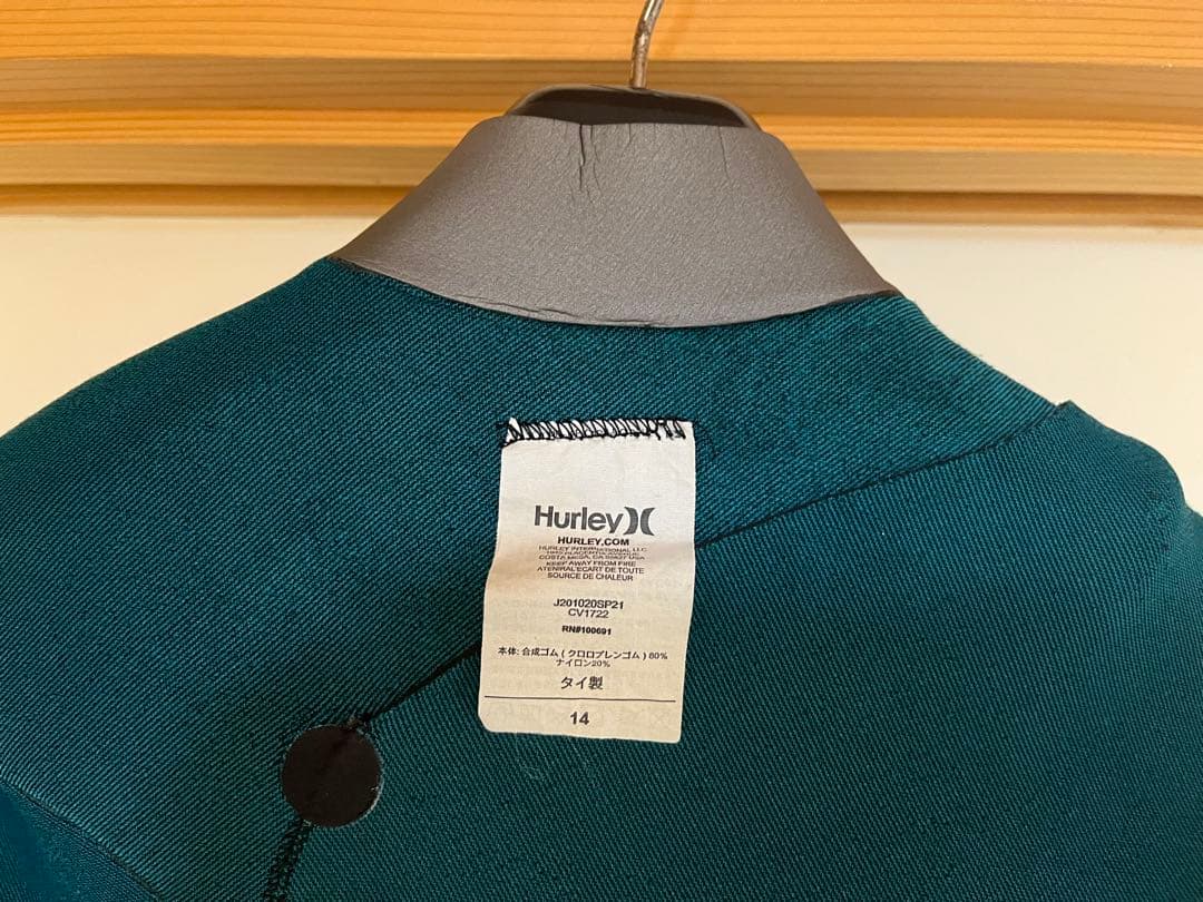 HURLEY 3/2mm ウェットスーツ　ハーレー　160 子供　ジュニア