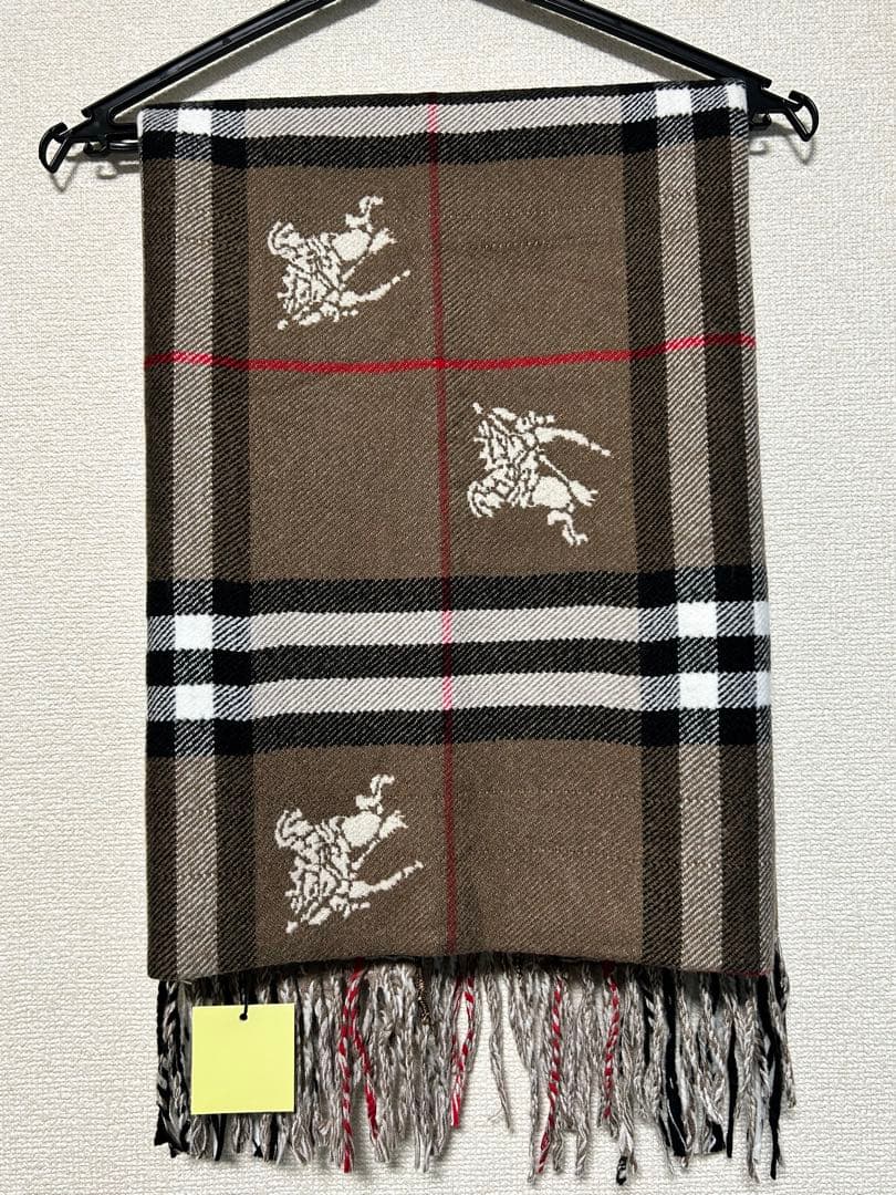 バーバリー マフラー モカブラウン