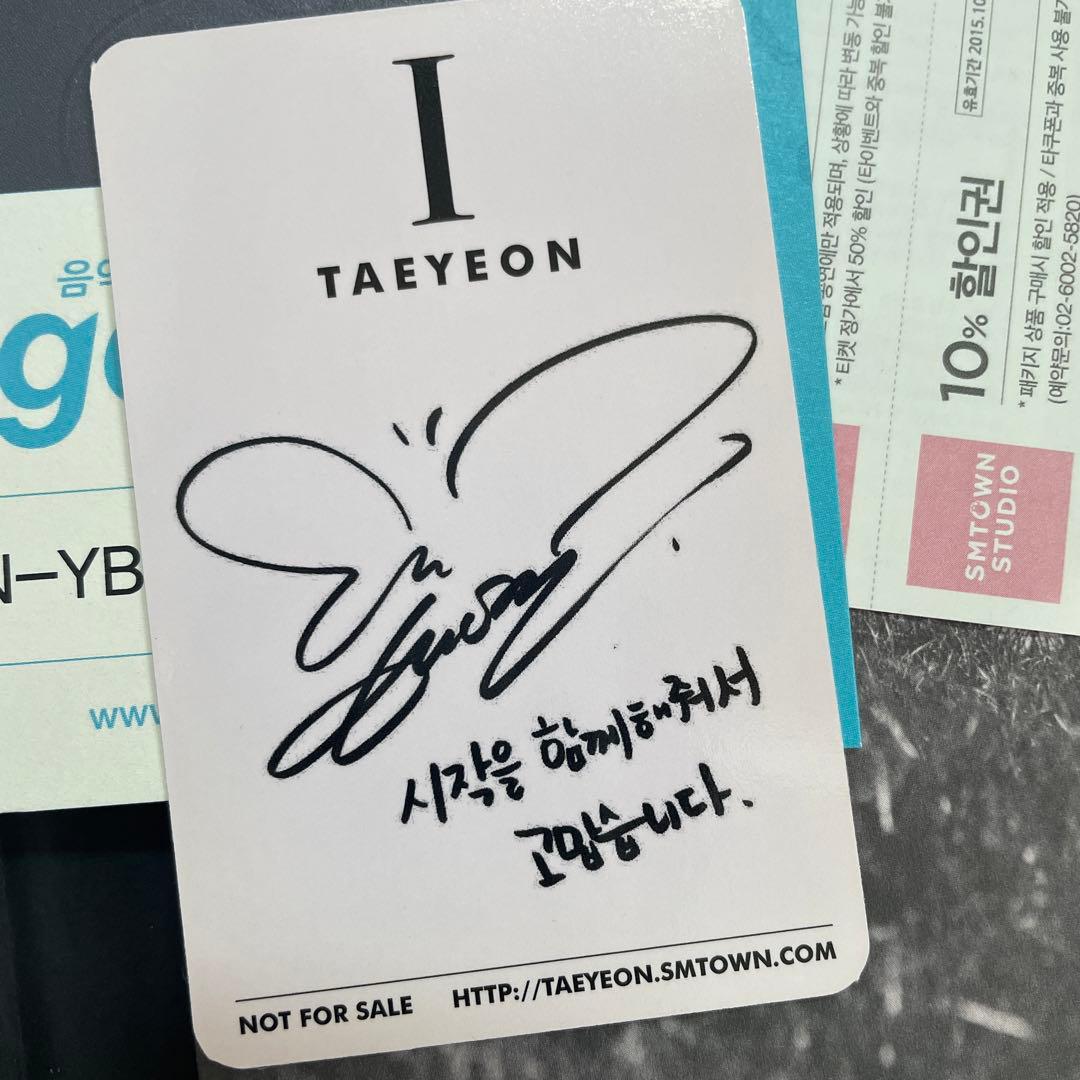 テヨン (少女時代) I 〈1stミニアルバム 韓国盤〉 トレカ付き