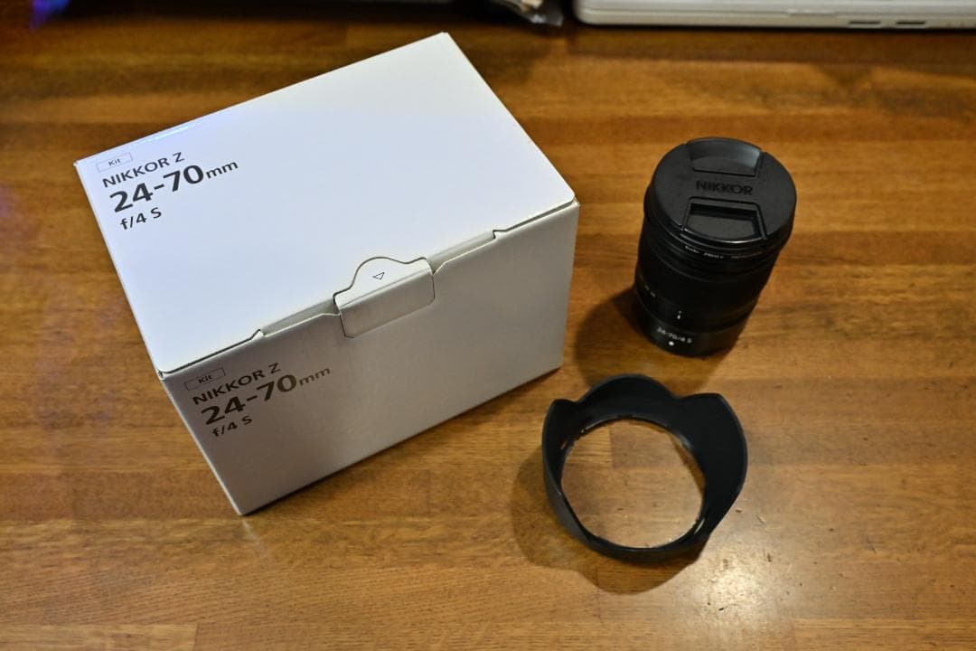 NIKKOR Z 24-70mm f/4 S レンズ プロテクター付き