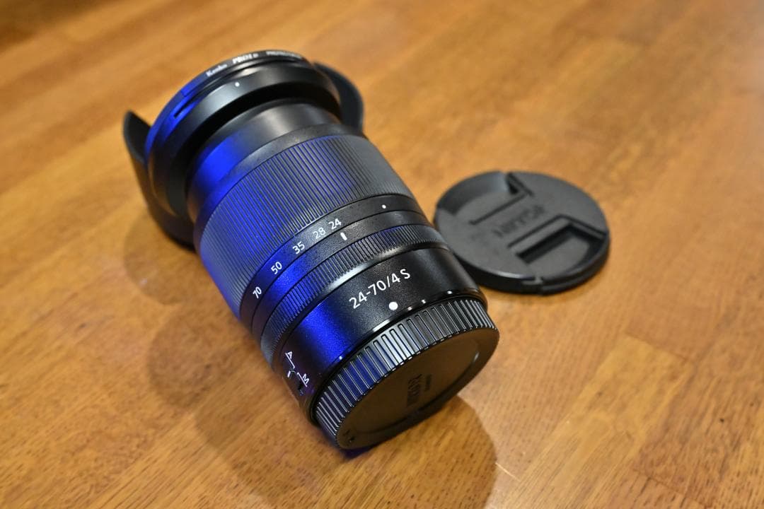 NIKKOR Z 24-70mm f/4 S レンズ プロテクター付き