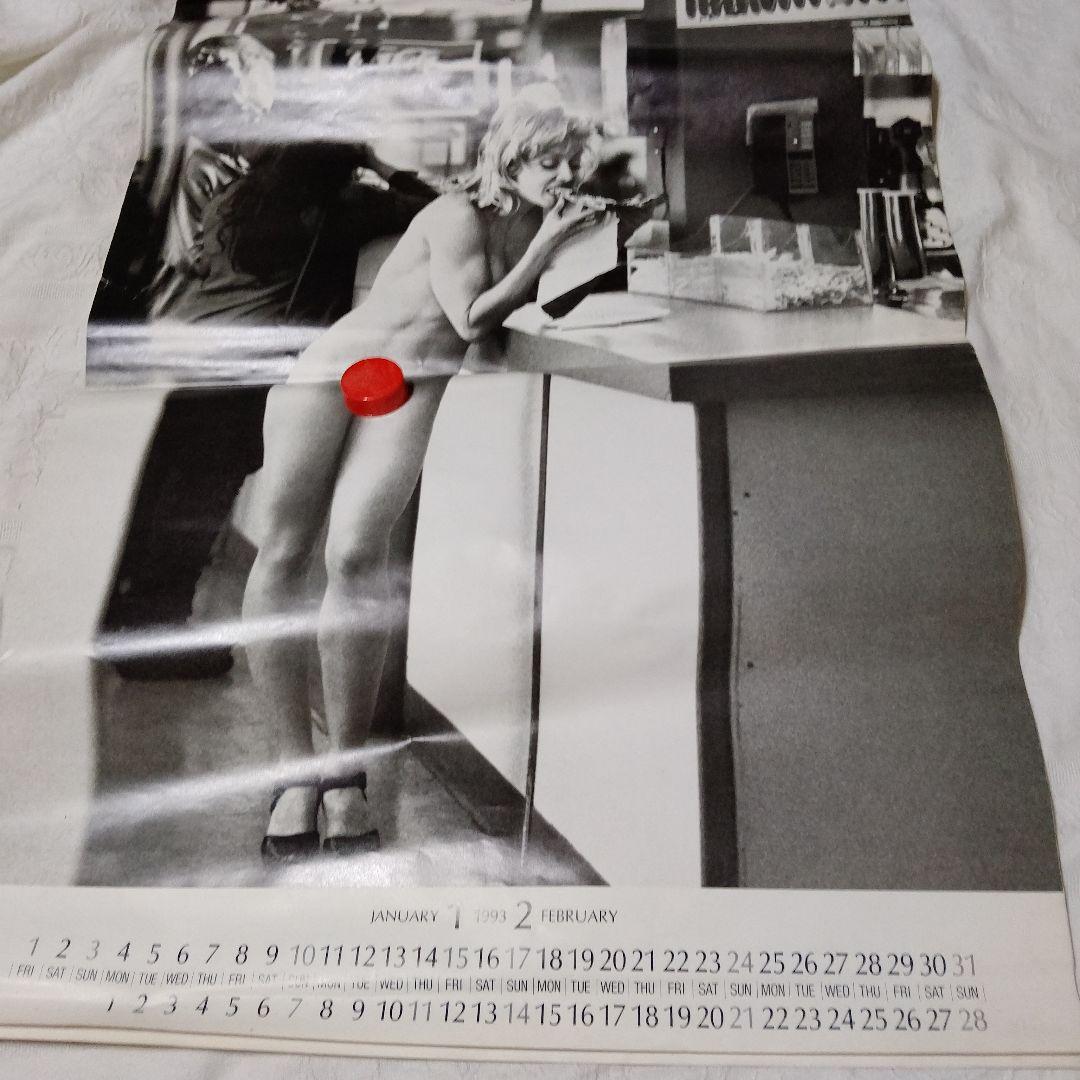マドンナ 　MADONNA　　　　　　　　　　1993年カレンダー（Χ）超希少品