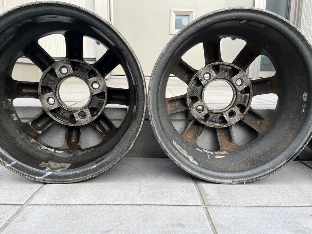 ブラックレーシング　　12インチ　　ホイール 4本セット