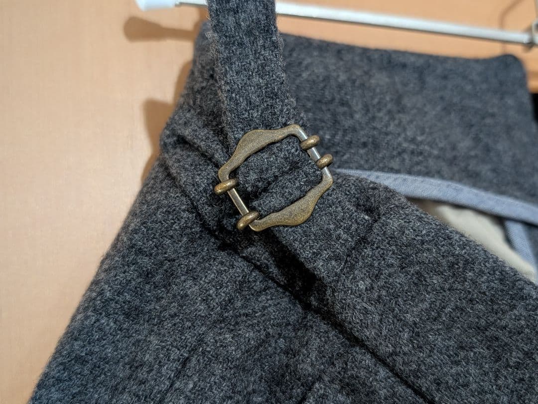 Berwich Scotch BEAMS 46 チャコールグレー フランネル