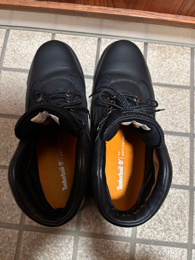 正規　timberland ティンバーランド　フィールドブーツ　ブーツ　ブラック