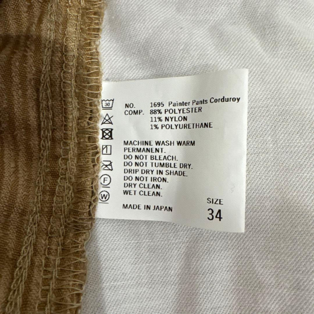 THE SHISHIKUI / Painter C コーデュロイ ベージュ