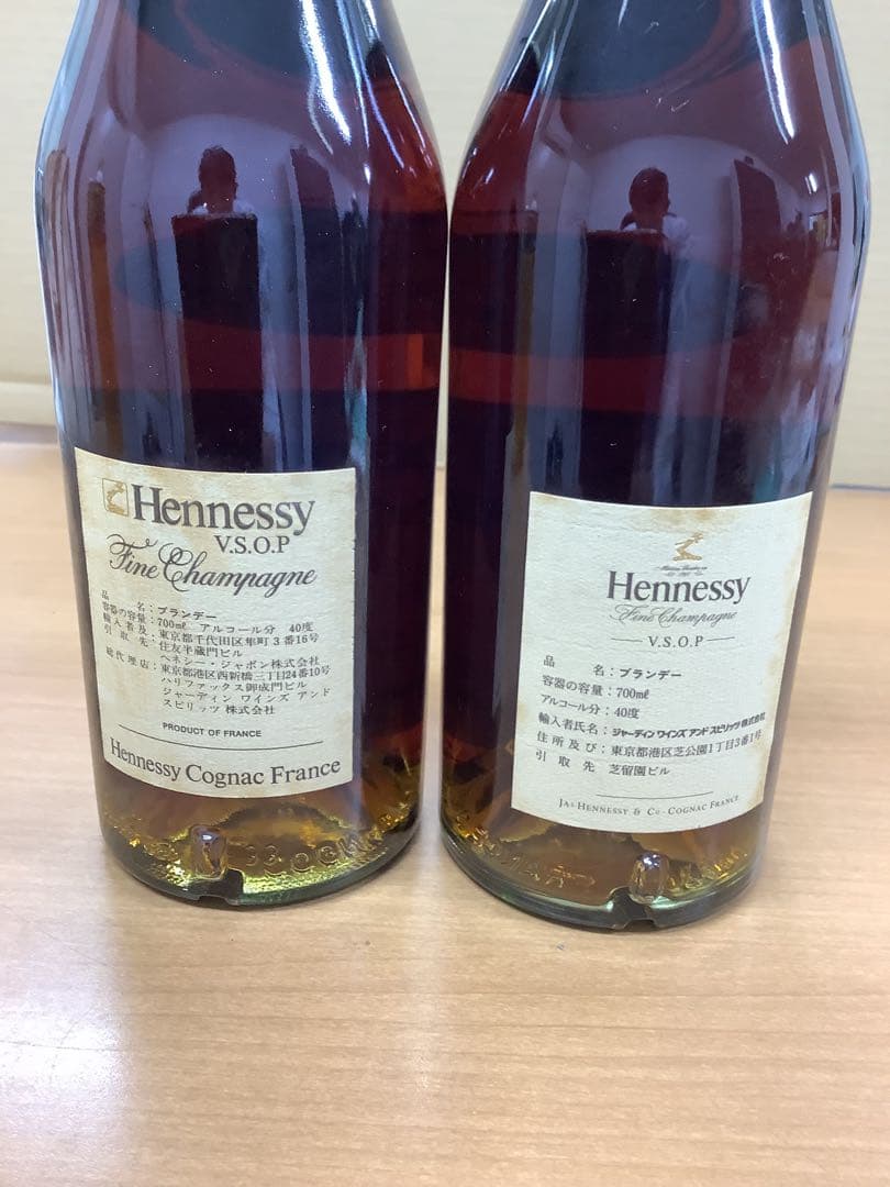 未開栓6本セット ヘネシー V.S.O.P ファインシャンパーニュ コニャック