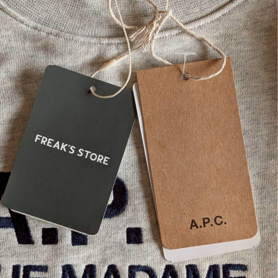 新品 定価28,600円　Tina スウェット ロゴ 刺繍　フリークスストア