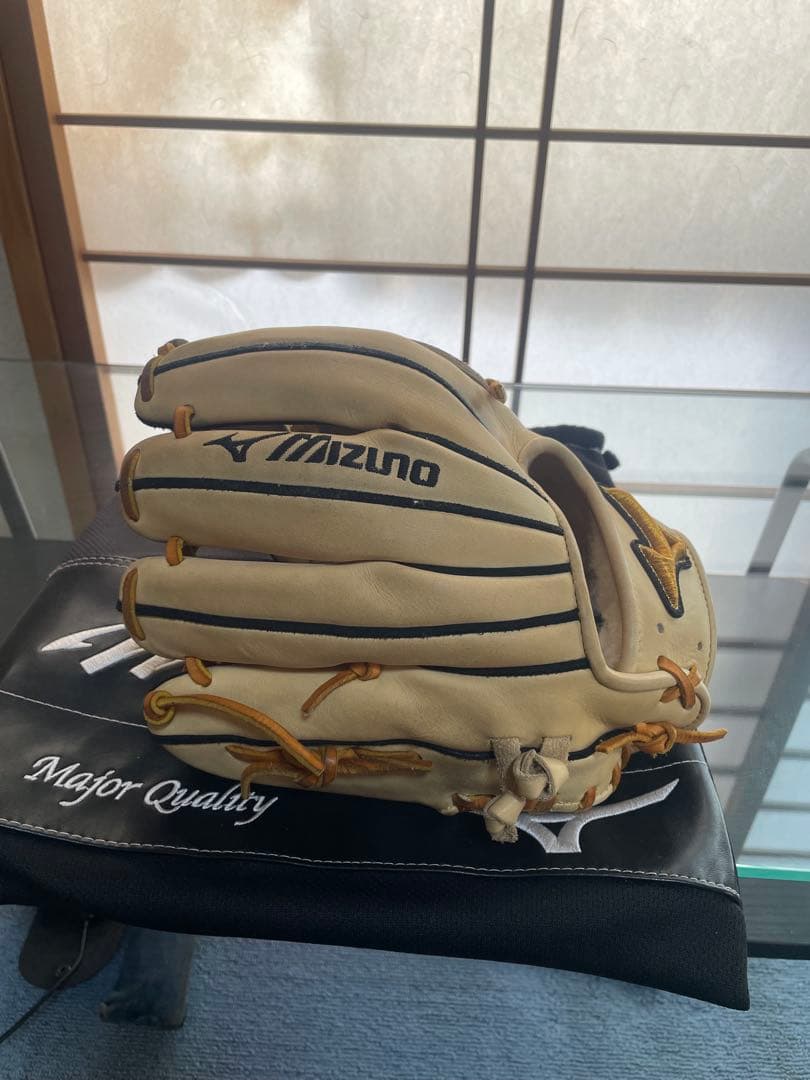 フェルナンドタティスJr Mizuno Pro 軟式野球用グローブ ベージュ