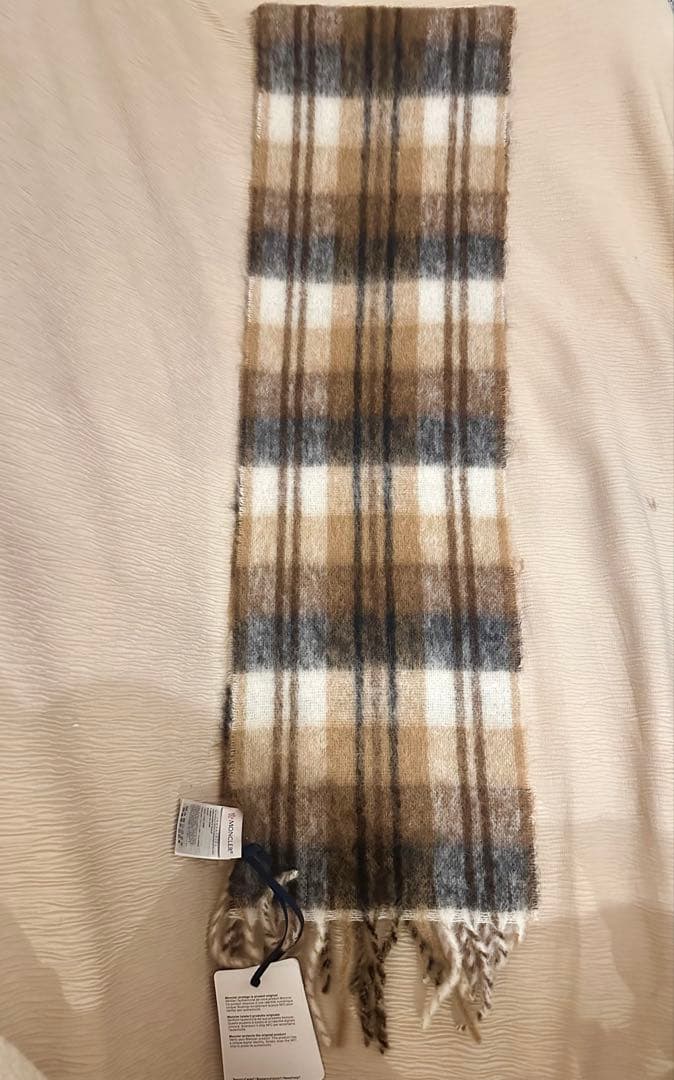 【タグ付き新品未使用】MONCLER マフラー