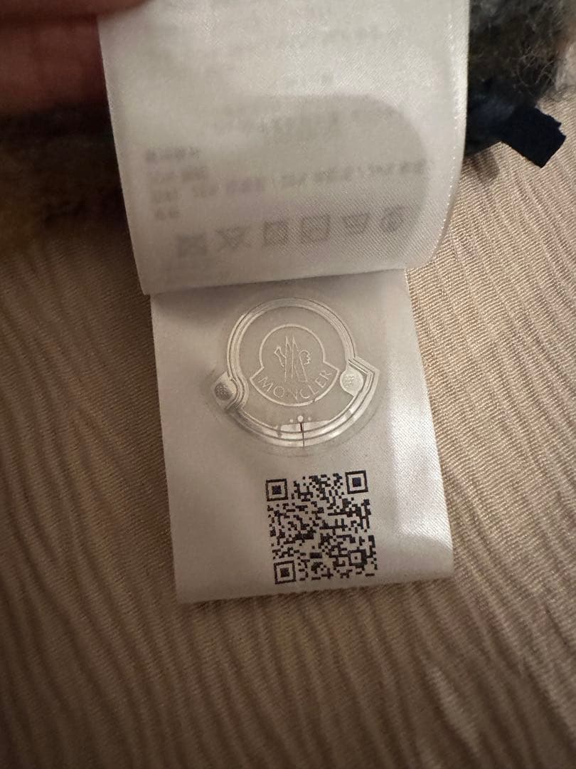 【タグ付き新品未使用】MONCLER マフラー