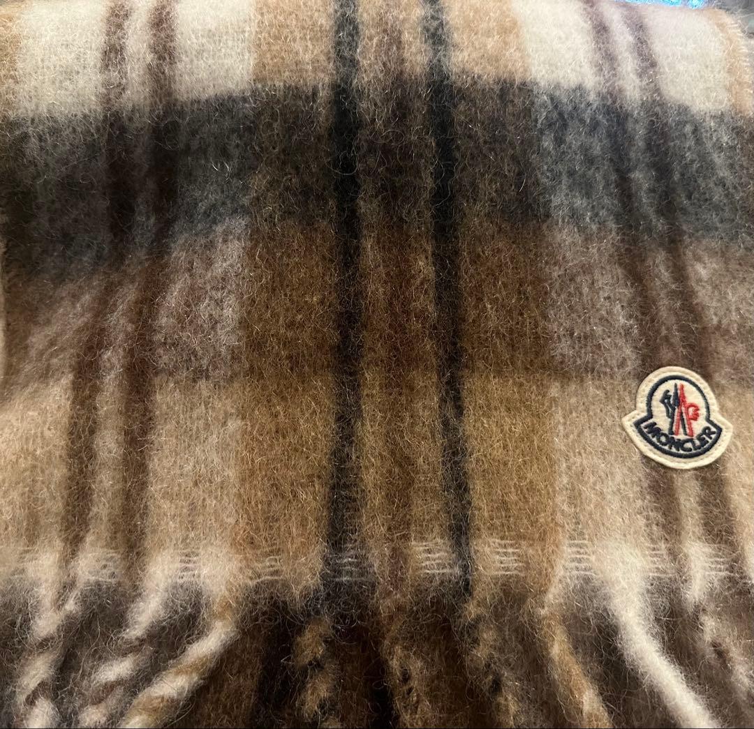 【タグ付き新品未使用】MONCLER マフラー