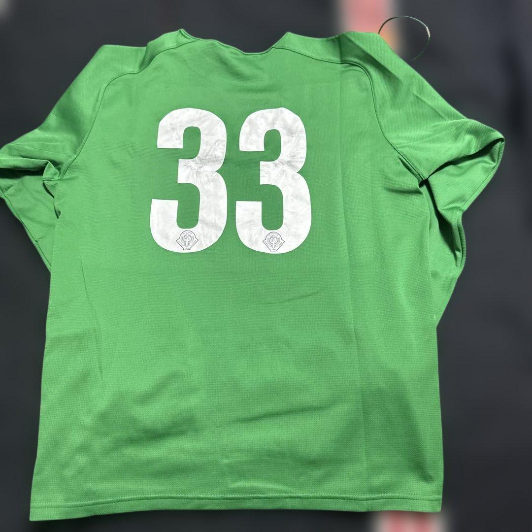 東京ヴェルディ　実使用練習試合用ユニフォーム　XL