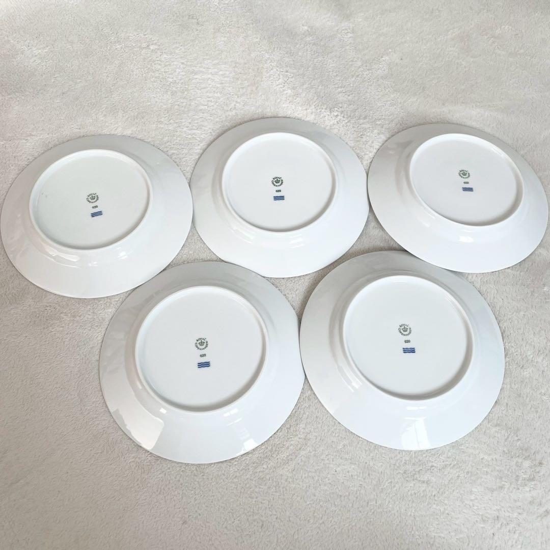 新品未使用✨ 1925 ホワイト皿　白プレート5枚