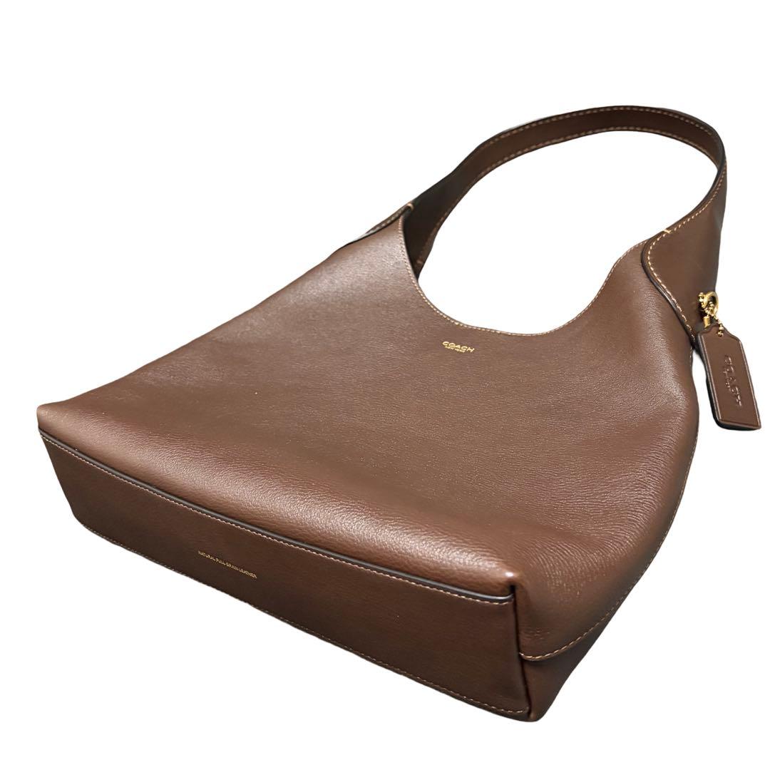 COACH ブルックリン28 ショルダーバッグ ブラウン