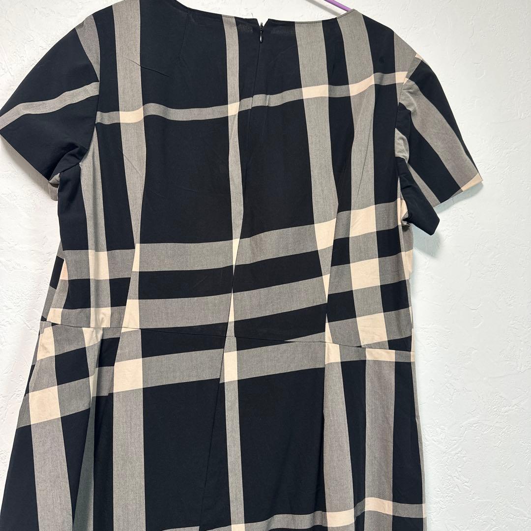 BURBERRY チェック柄 半袖ワンピース 15