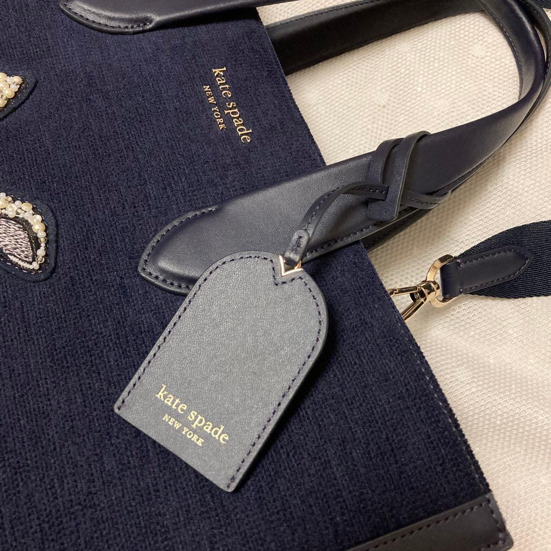 極美品ケイトスペードマンハッタントートバッグkate spade うさぎ