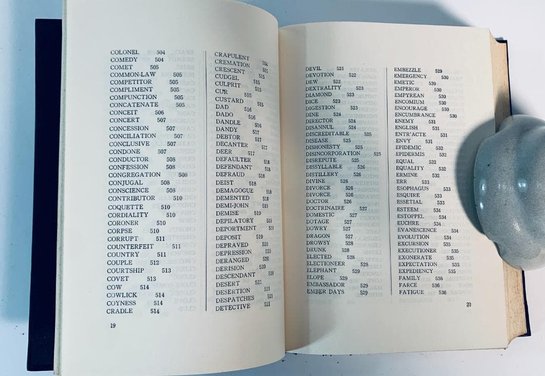 1973年、今から50年近く前の、超レア◆『悪魔の辞典』