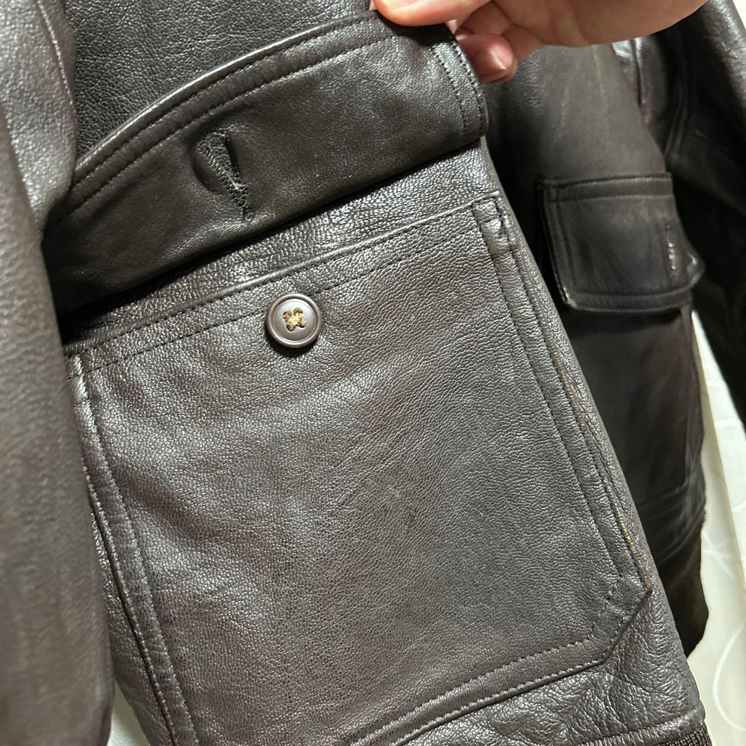 70年代　アメリカ海軍　usnavy G1 フライトジャケット