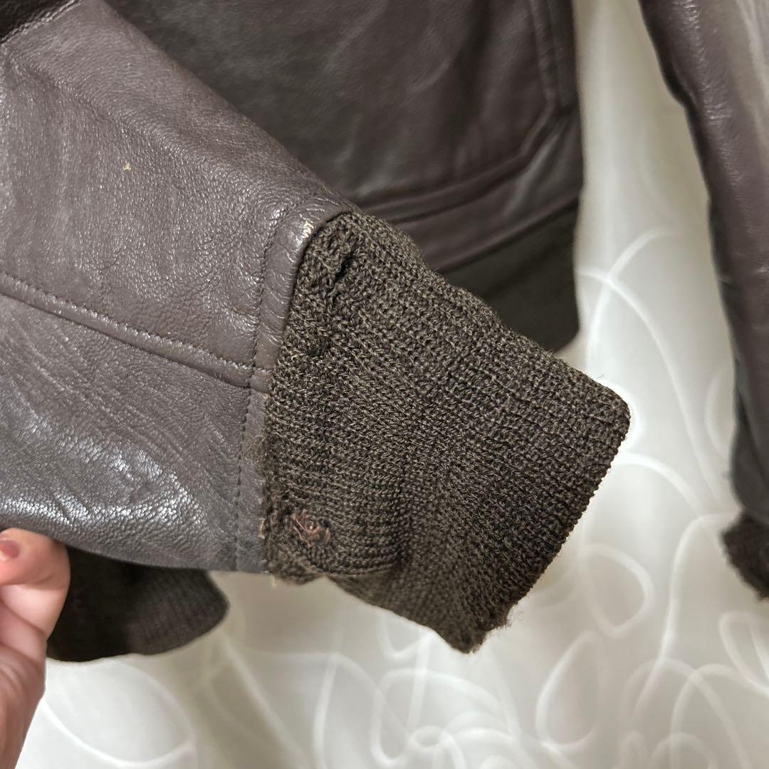 70年代　アメリカ海軍　usnavy G1 フライトジャケット