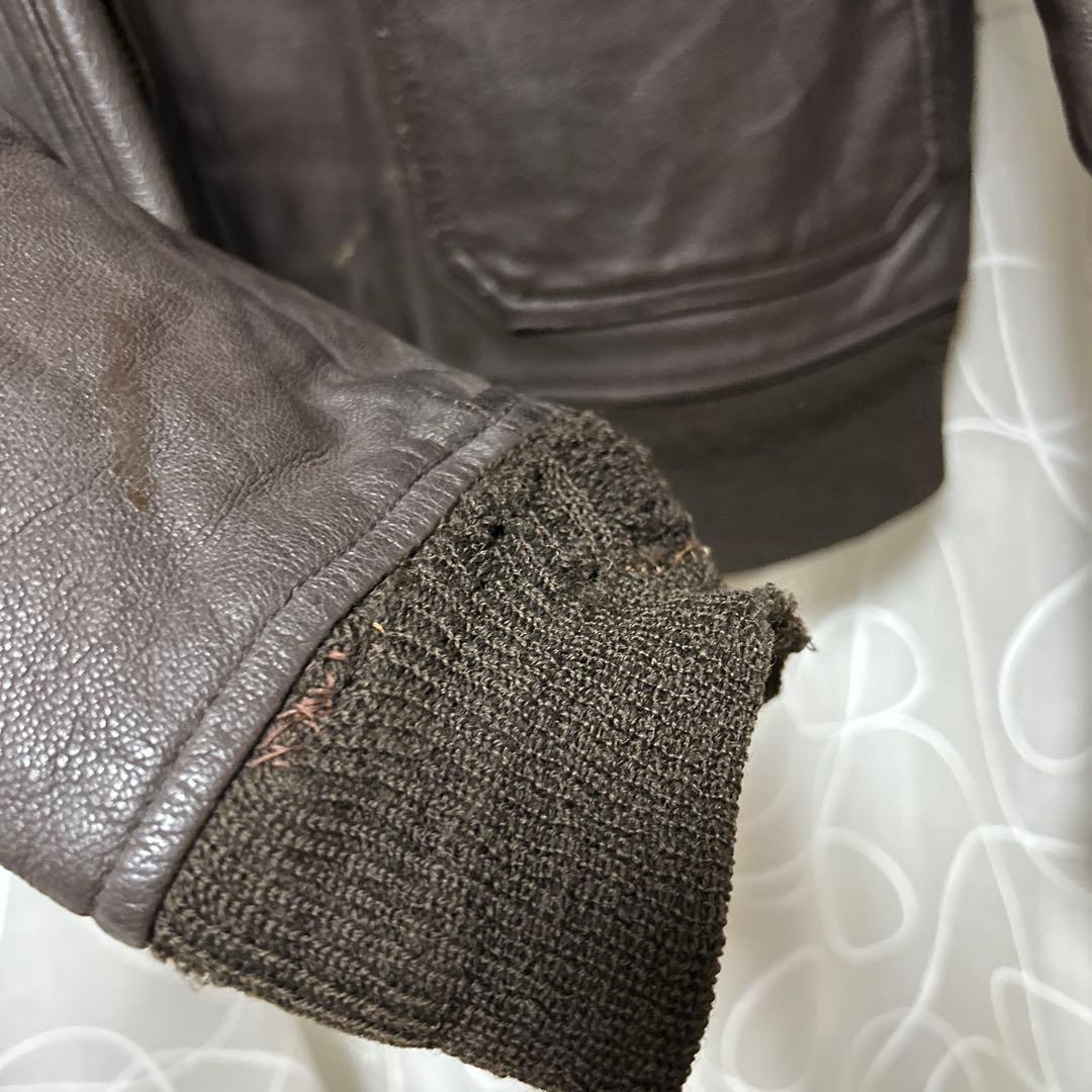 70年代　アメリカ海軍　usnavy G1 フライトジャケット