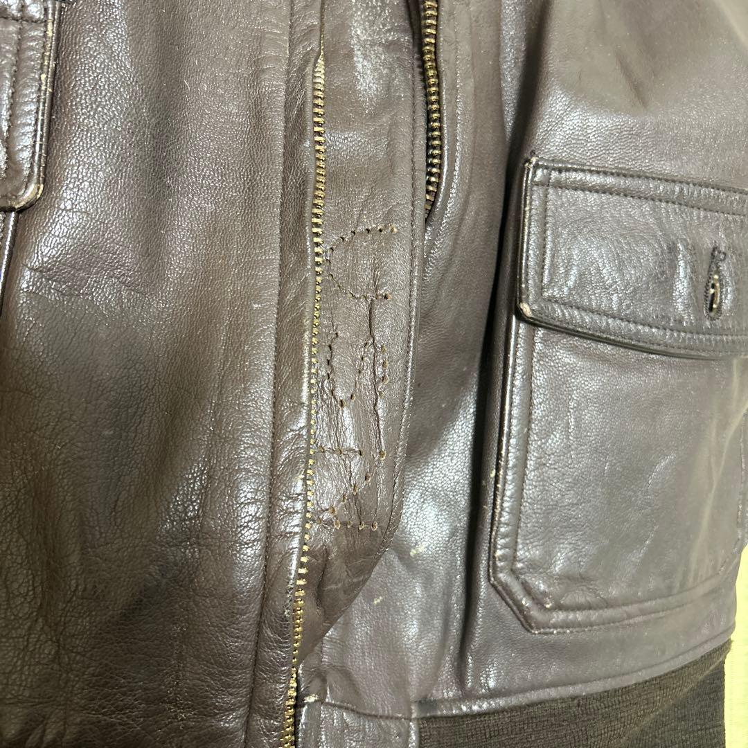 70年代　アメリカ海軍　usnavy G1 フライトジャケット