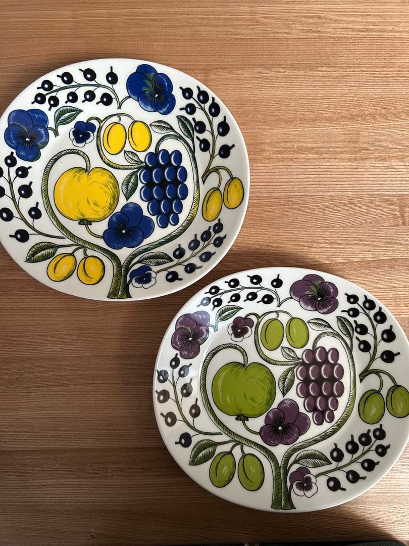 【値下げ】ARABIA パラティッシ　オーバル　2枚　25センチ