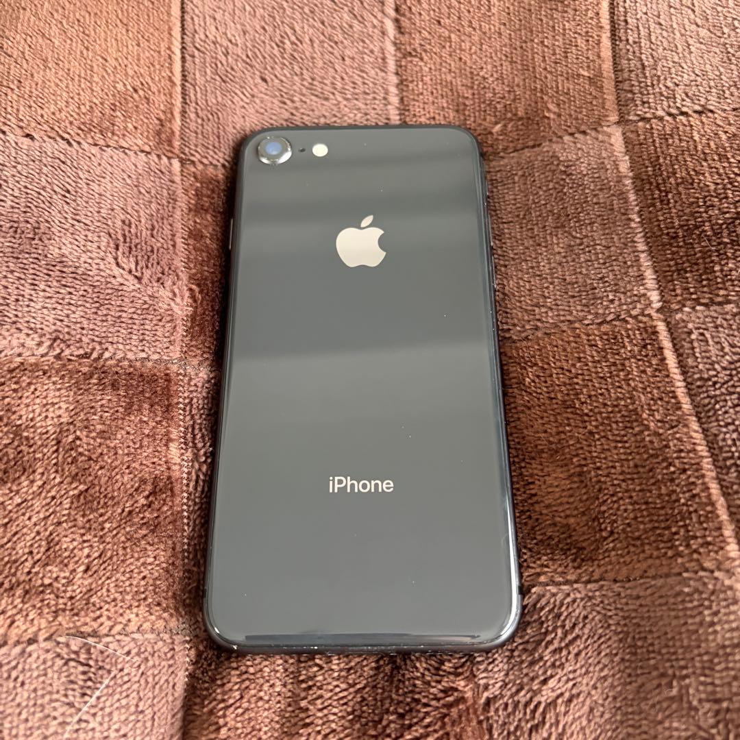 【美品】iPhone8 SIMフリー ブラック 64GB