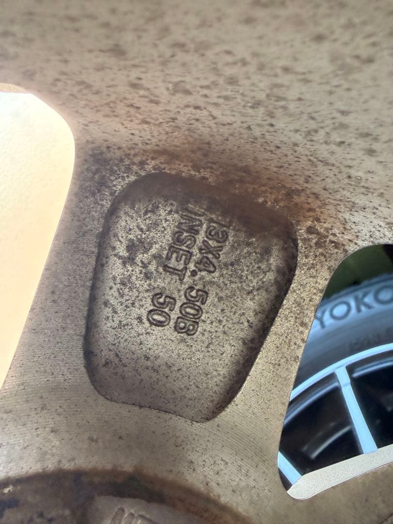 スズキ　ホイールのみ　13インチ　タイヤなし