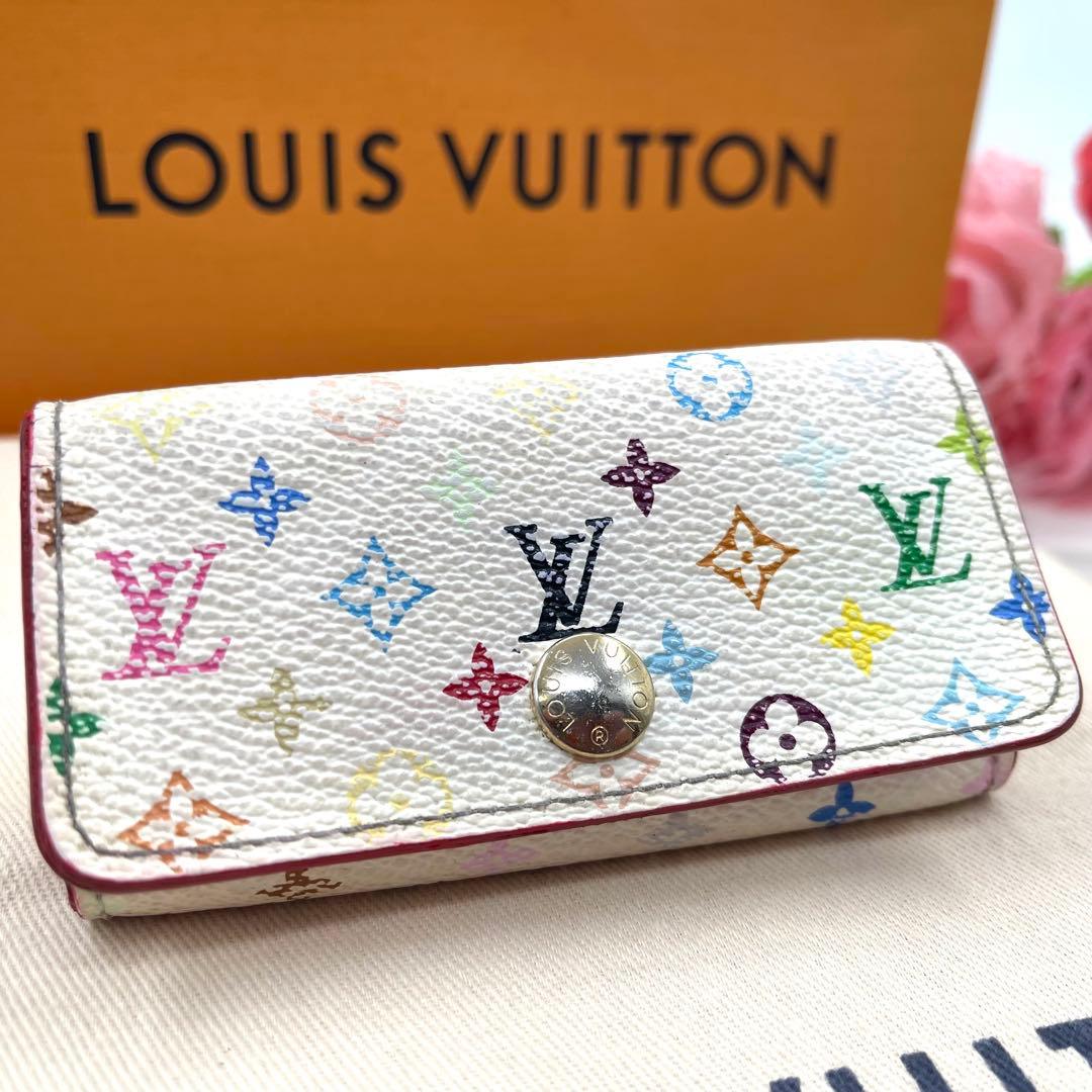 ルイヴィトン　マルチカラー　キーケース　キーリング　キーホルダー　708