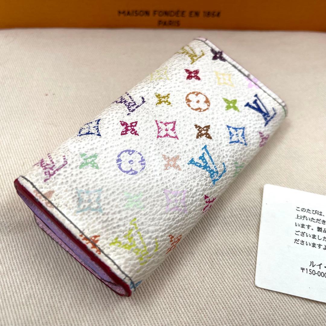 ルイヴィトン　マルチカラー　キーケース　キーリング　キーホルダー　708