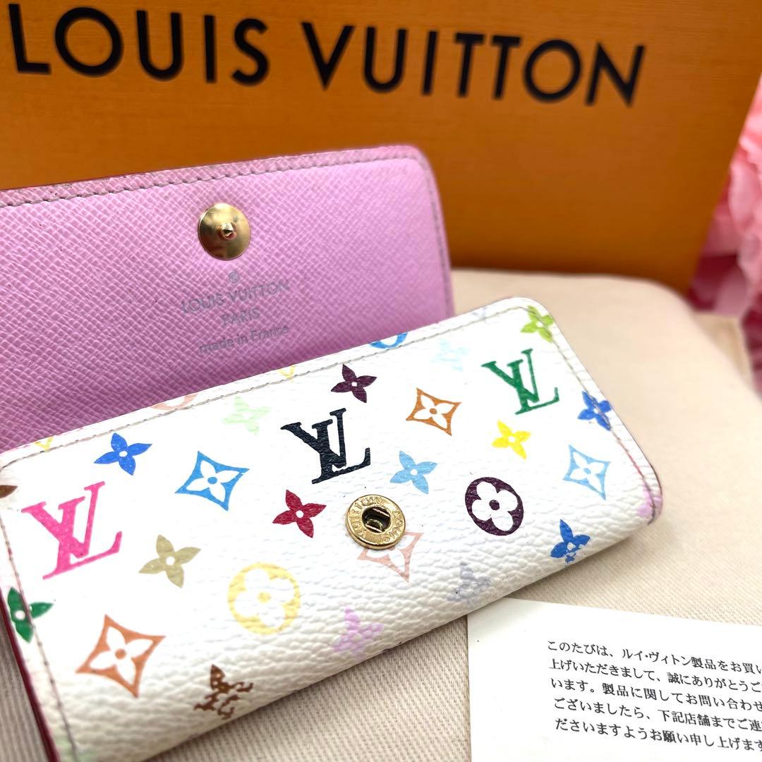 ルイヴィトン　マルチカラー　キーケース　キーリング　キーホルダー　708
