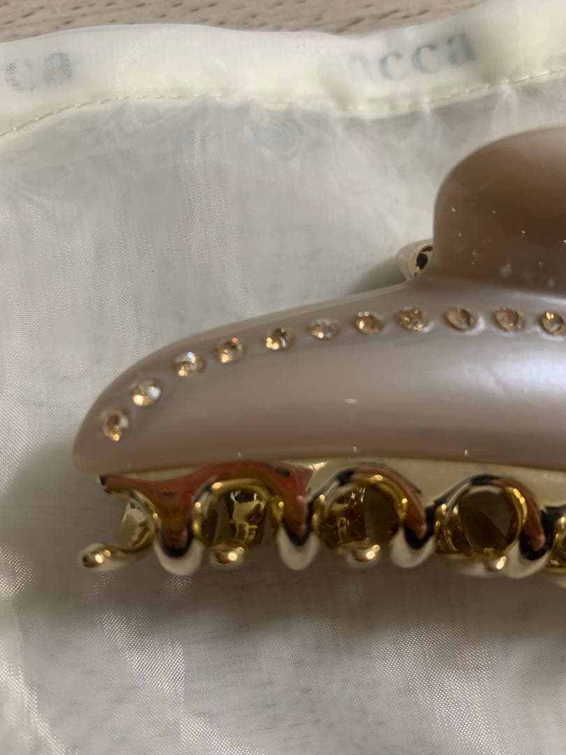 acca アッカ ティアラクイーン クリップ Lサイズ ラージ ベージュ