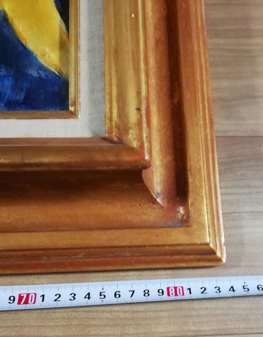 アラン・ボンヌフォア　Alain Bonnefoit　肉筆油絵　一点もの　真筆