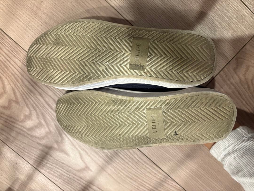 23センチCELINE ネイビー スニーカー