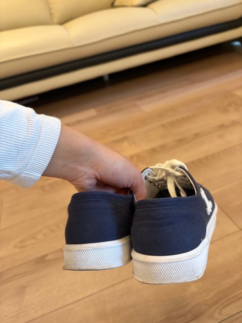 23センチCELINE ネイビー スニーカー