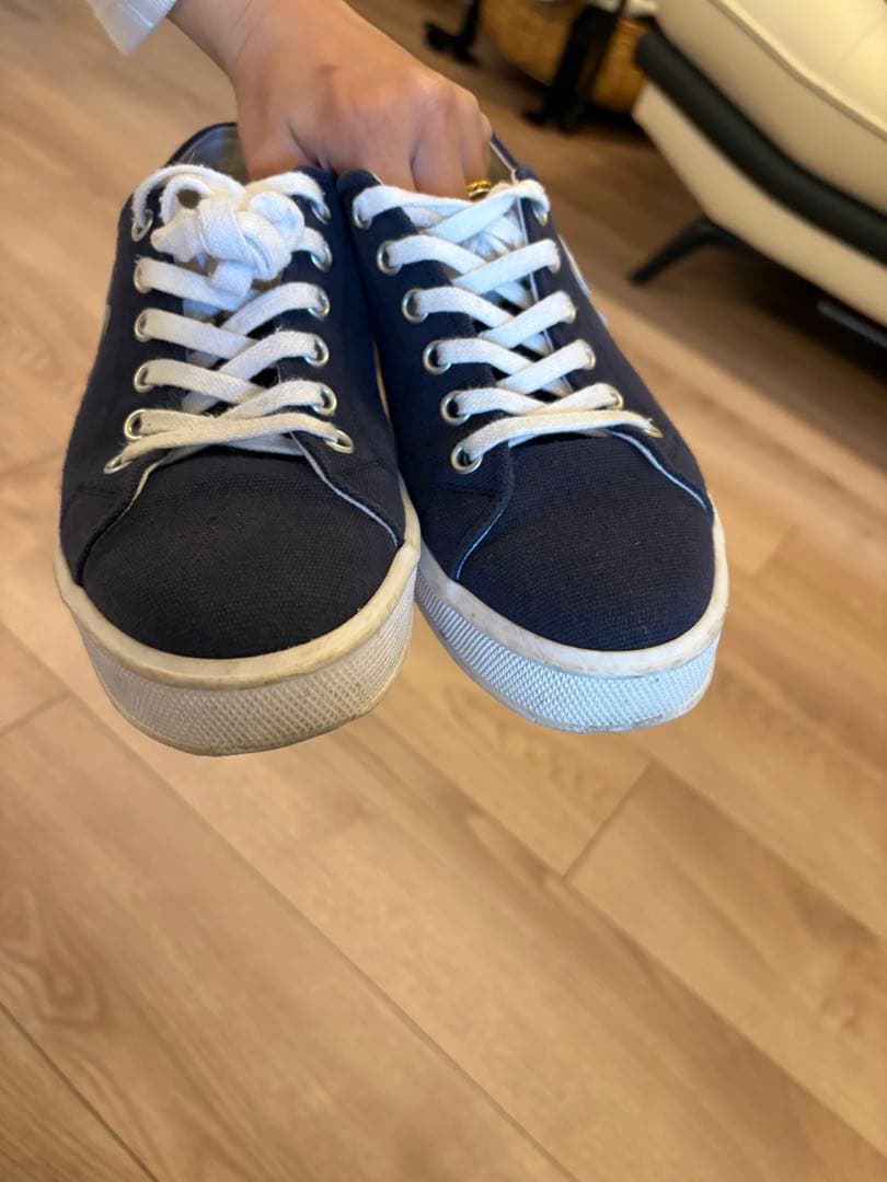 23センチCELINE ネイビー スニーカー