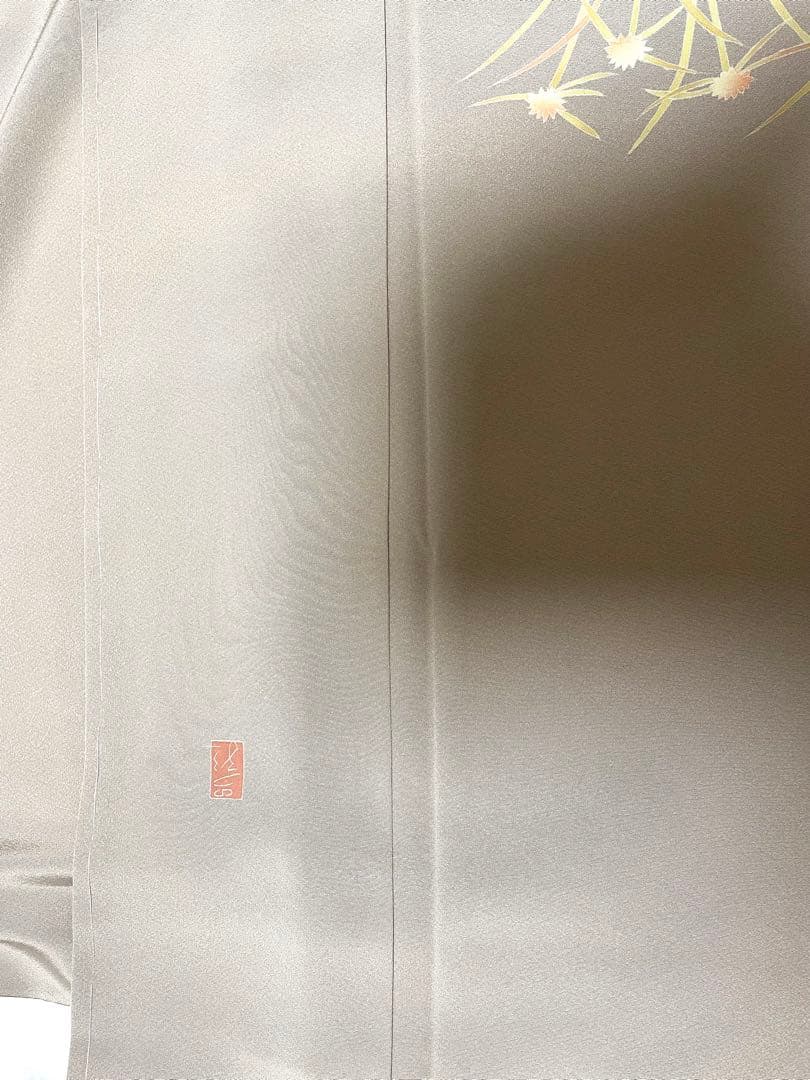 ♣️訳ありお値打ち　未使用　作家もの正絹　袷　友禅訪問着　身丈（肩から）159㎝