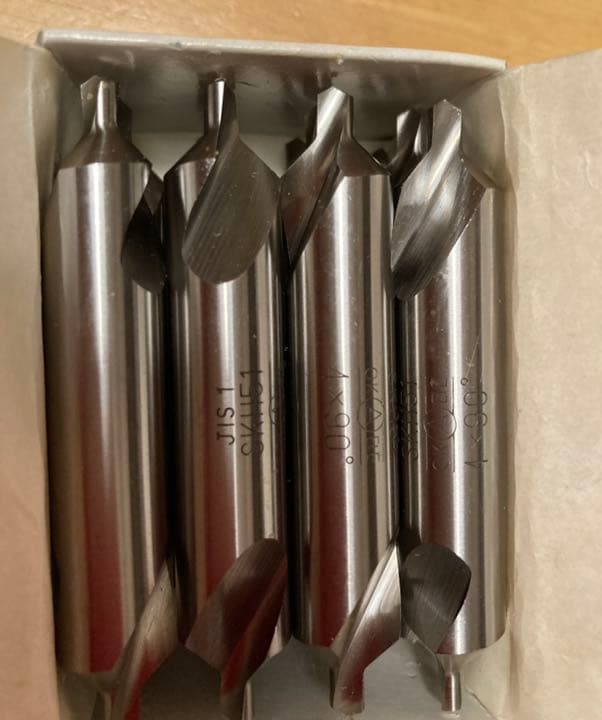 岡部工具製作所　JIS 1形　センタードリル　　　＊先端角90°