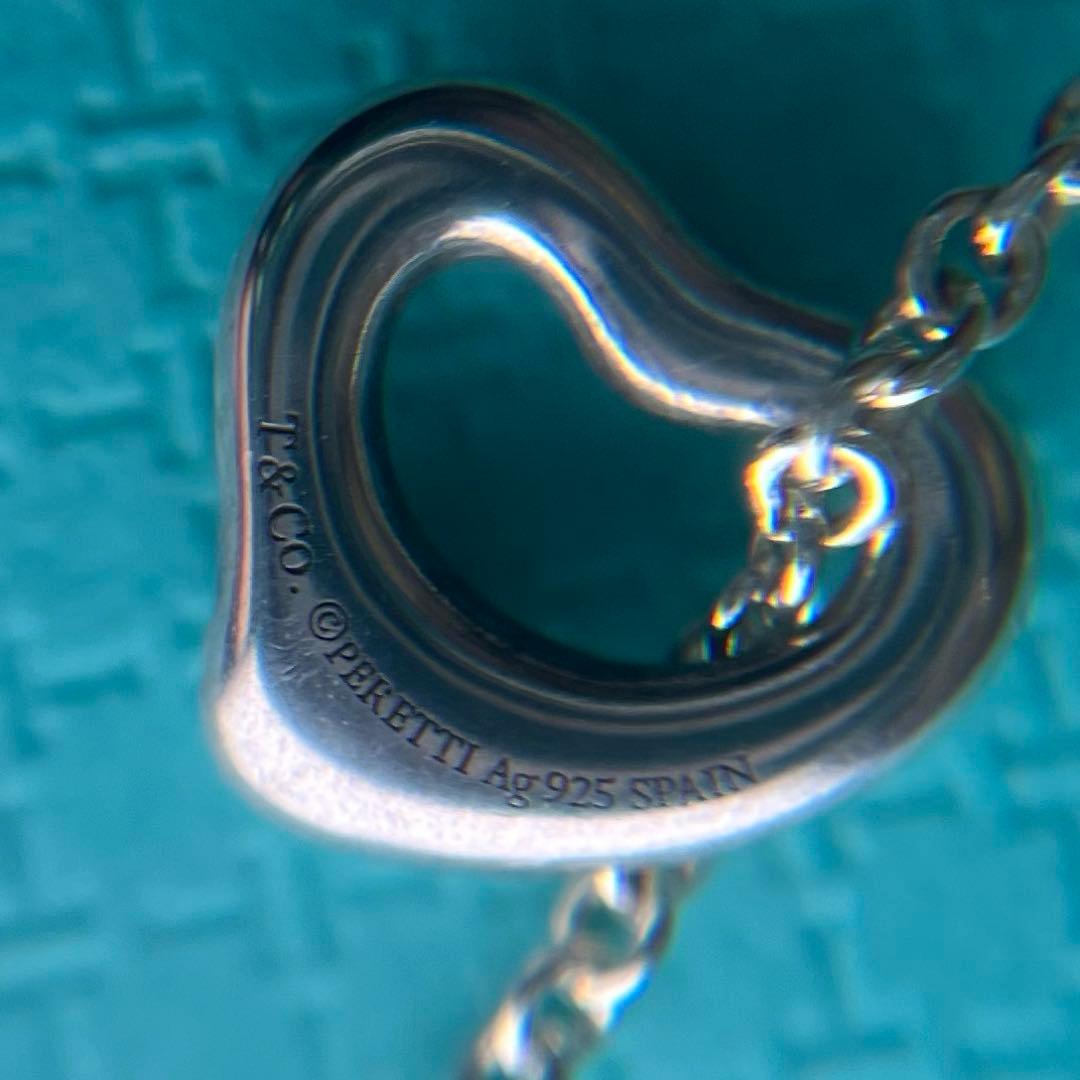 美品 Tiffany エルサペレッティ ネックレス ハート ミニ プチ シルバー