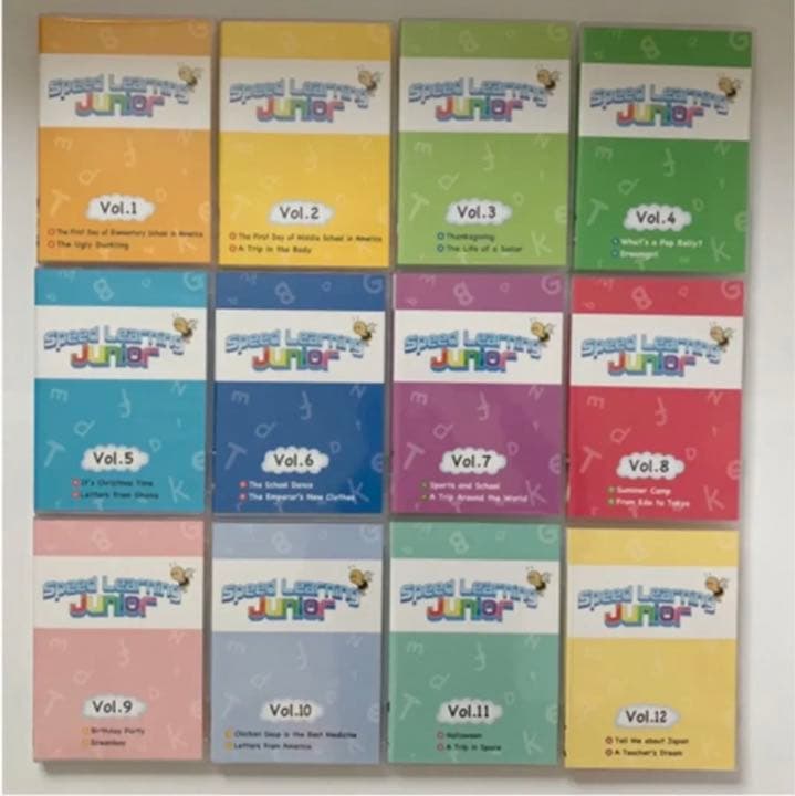 スピードラーニング ジュニア 1〜12巻セット