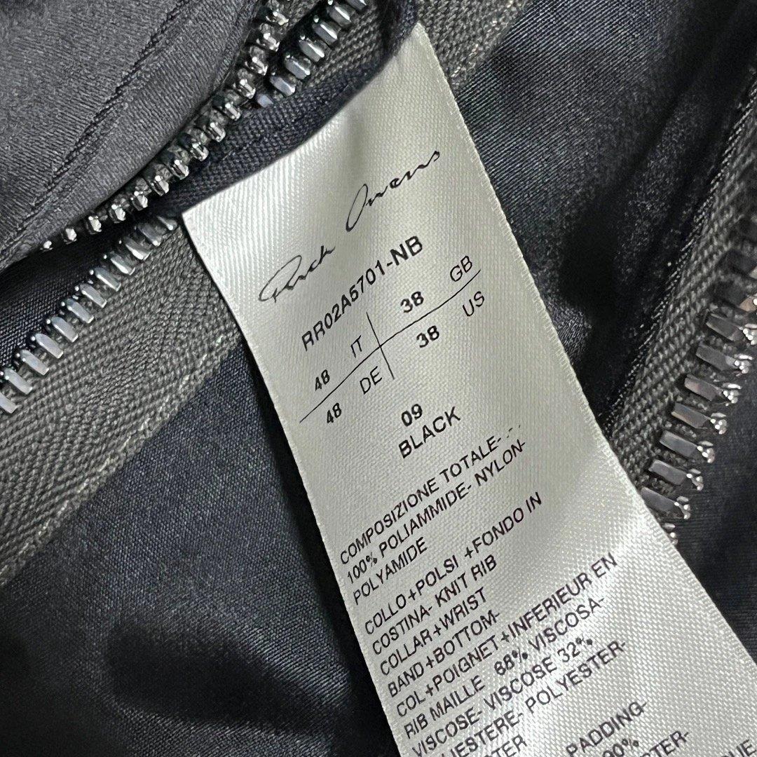 21FW Rick Owens JUMBO PETER FLIGHT 48 黒