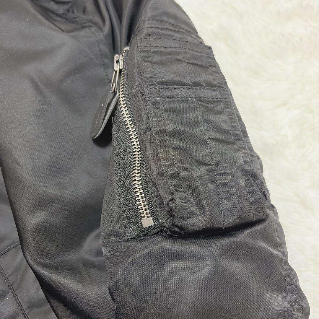 【極美品】AVIREX ブラック N-2Bジャケット L Y2K お兄系 898