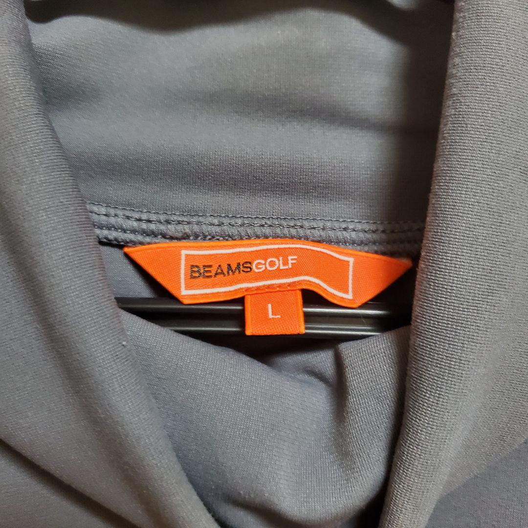 BeamsGolf グレー タートルネックシャツ 裏起毛