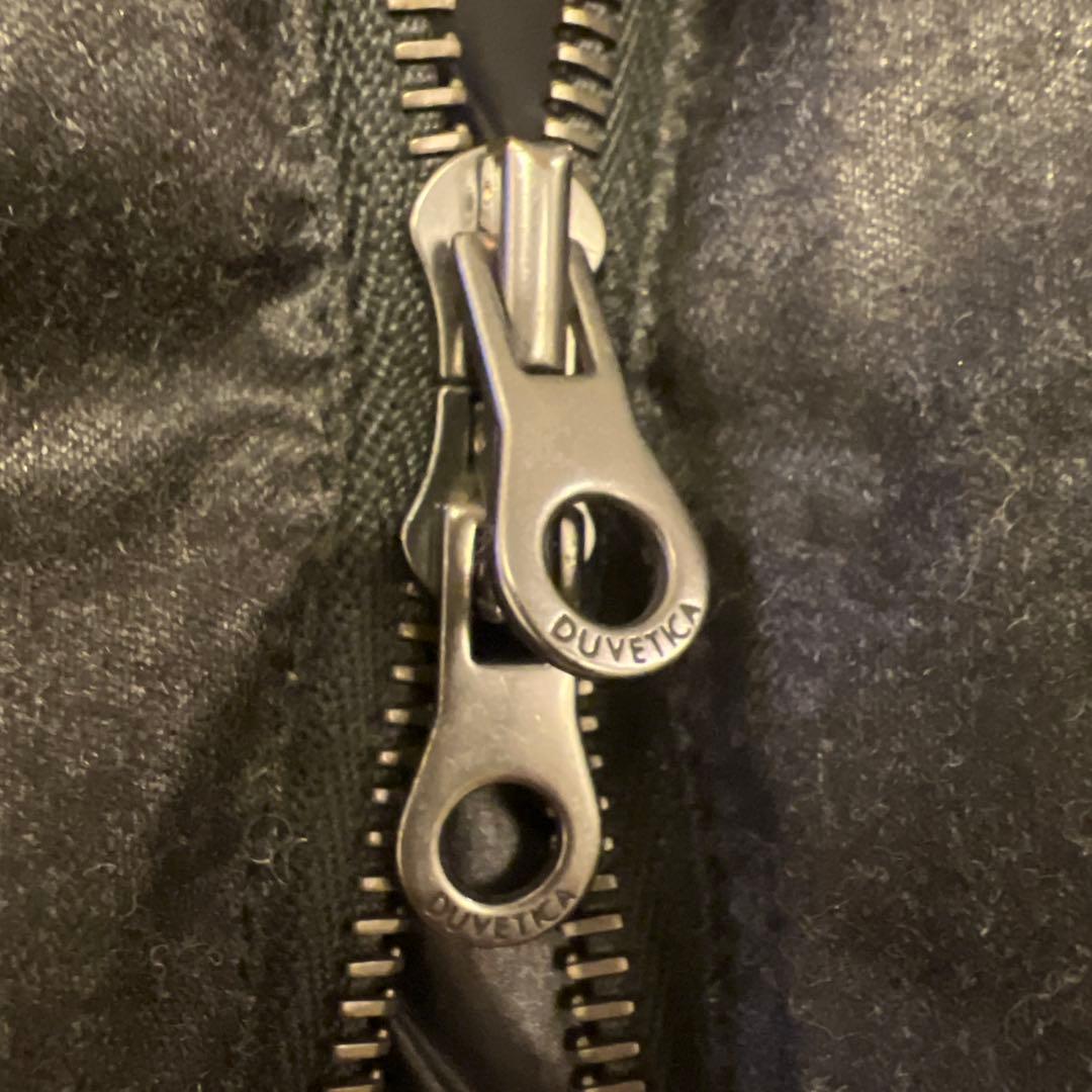 DUVETICAデュベティカベスト 42 ダークグレー×ブラック