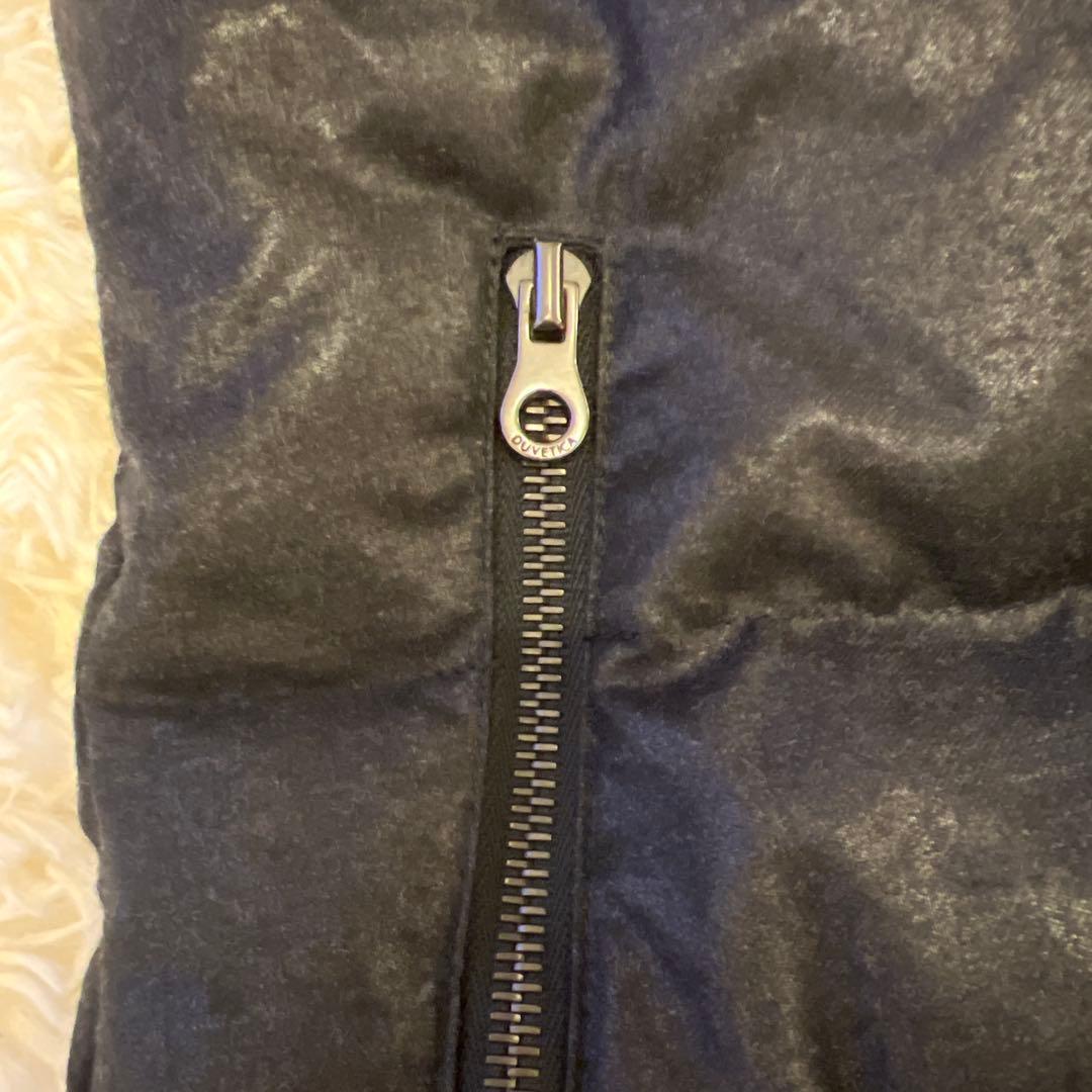 DUVETICAデュベティカベスト 42 ダークグレー×ブラック