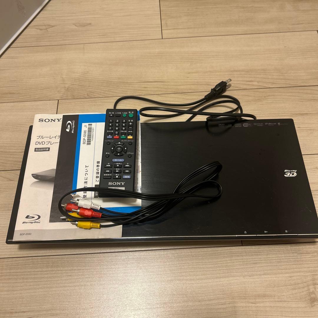 SONY ブルーレイディスクプレイヤー/DVDプレーヤー BDP-S590