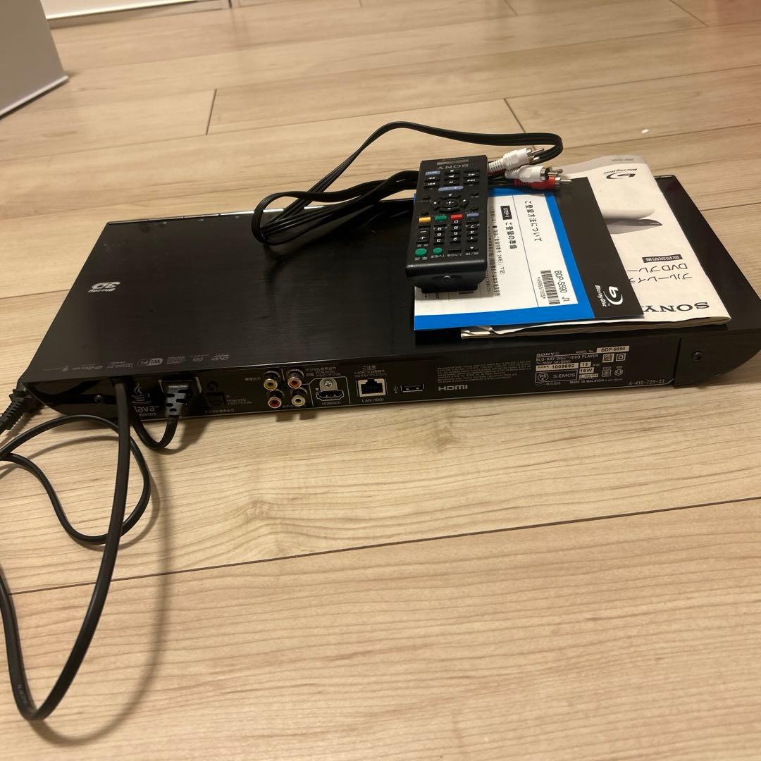 SONY ブルーレイディスクプレイヤー/DVDプレーヤー BDP-S590